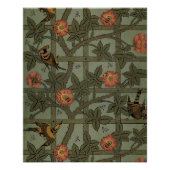 William Morris Trellis behang kunst Poster (Voorkant)