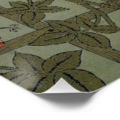 William Morris Trellis behang kunst Poster (Hoek)