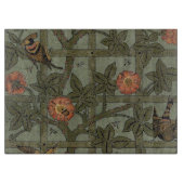 William Morris Trellis behang kunst Snijplank (Voorkant)