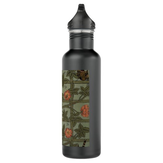 William Morris Trellis behang kunst Waterfles (Rechts)