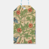 William Morris Trellis Classic Wallpaper Design Cadeaulabel (Voorkant)