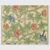 William Morris Trellis Classic Wallpaper Design Cadeaupapier (Vlak)