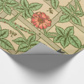 William Morris Trellis Classic Wallpaper Design Cadeaupapier (Hoek)