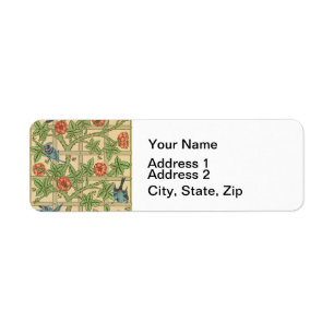 William Morris Trellis Classic Wallpaper Design Etiket