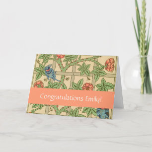 William Morris Trellis Classic Wallpaper Design Kaart