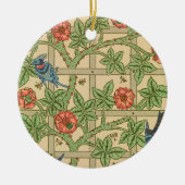 William Morris Trellis Classic Wallpaper Design Keramisch Ornament (Voorkant)