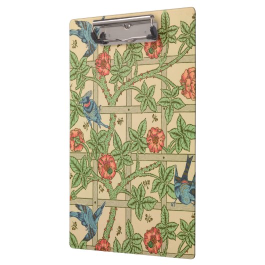 William Morris Trellis Classic Wallpaper Design Klembord (Links)