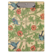 William Morris Trellis Classic Wallpaper Design Klembord (Voorkant)