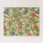 William Morris Trellis Classic Wallpaper Design Legpuzzel (Horizontaal)