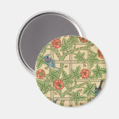 William Morris Trellis Classic Wallpaper Design Magneet (Voorkant / Achterkant)