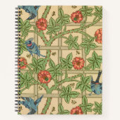 William Morris Trellis Classic Wallpaper Design Notitieboek (Voorkant)