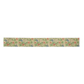 William Morris Trellis Classic Wallpaper Design Satijnen Lint (Voorkant)