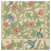 William Morris Trellis Classic Wallpaper Design Stof (Close Up)