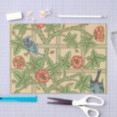 William Morris Trellis Classic Wallpaper Design Tissuepapier (Craft)