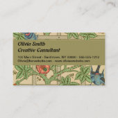 William Morris Trellis Classic Wallpaper Design Visitekaartje (Voorkant)