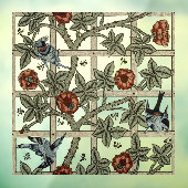 William Morris "Trellis" Pattern Raamsticker (Vel 3)