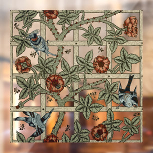 William Morris "Trellis" Pattern Raamsticker