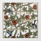 William Morris "Trellis" Pattern Raamsticker (Vel)