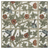 William Morris "Trellis" Pattern Stof (Close Up)