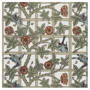 William Morris  "Trellis" Pattern Stof