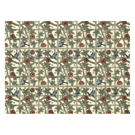 William Morris  "Trellis" Pattern Tafelkleed (Voorkant (Horizontaal))