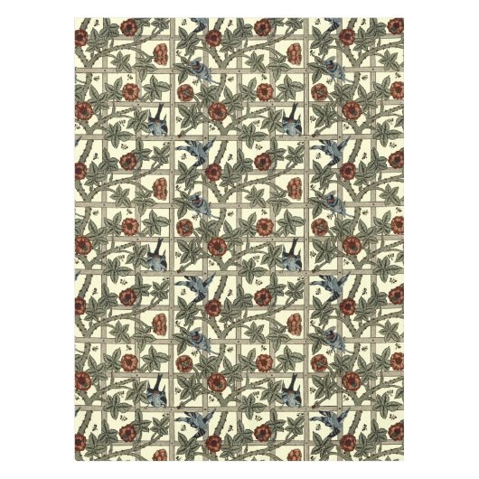 William Morris  "Trellis" Pattern Tafelkleed (Voorkant)