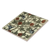 William Morris "Trellis" Pattern Tegeltje (Zijkant)