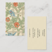 William Morris Trellis Pattern Visitekaartje (Voorkant / Achterkant)