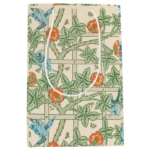 William Morris Trellis Victoriaans Behang Medium Cadeauzakje (Voorkant)