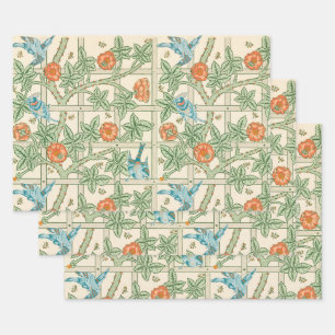 William Morris Trellis Victoriaans Behangpapier Inpakpapier Vel