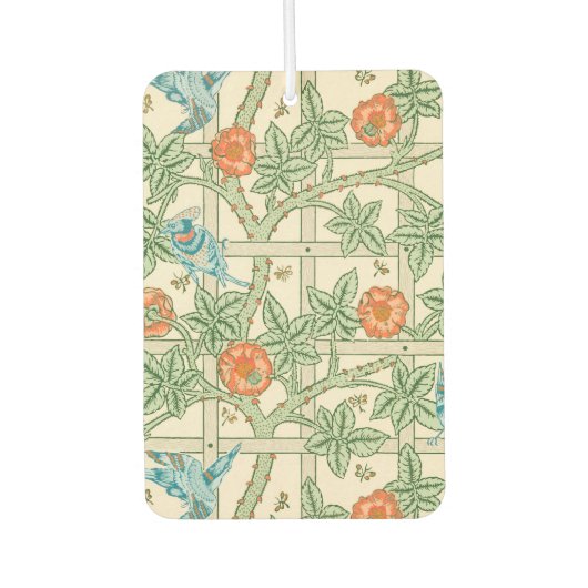 William Morris Trellis Victoriaans Behangpapier Luchtverfrisser (Voorkant)