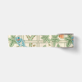 William Morris Trellis Victoriaans Behangpapier Satijnen Lint