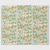 William Morris Trellis Victorian Wallpaper Cadeaupapier (Vlak)