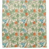 William Morris Trellis Victorian Wallpaper Douchegordijn (Voorkant)