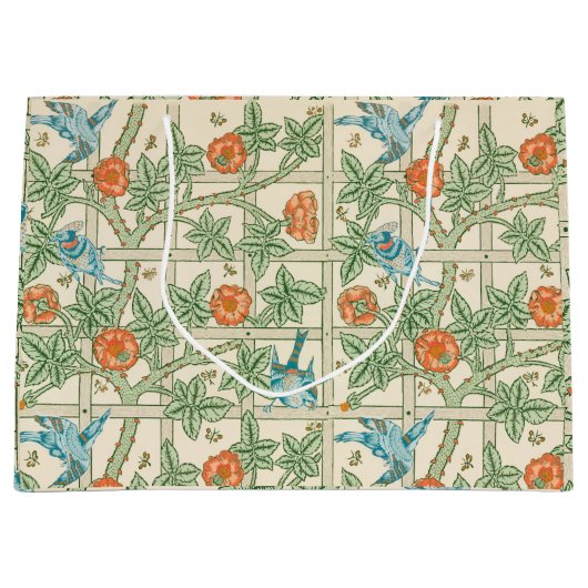 William Morris Trellis Victorian Wallpaper Groot Cadeauzakje (Voorkant)