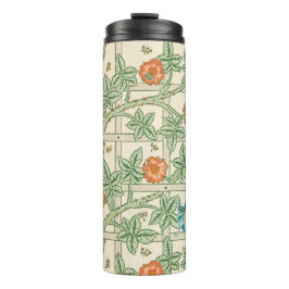 William Morris Trellis Victorian Wallpaper Thermosbeker