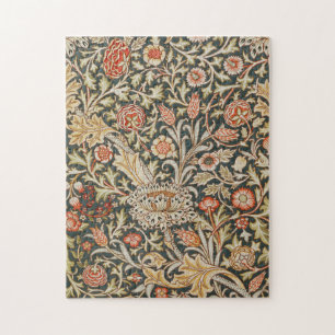 William Morris Trent Garden Flower Classic Botanic Legpuzzel