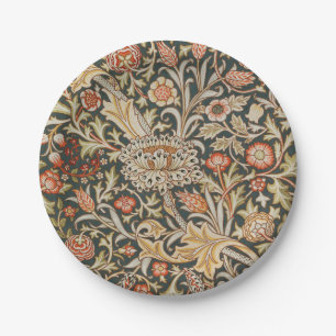 William Morris Trent Garden Flower Klassieke Botan Papieren Bordje