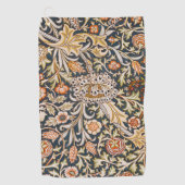 William Morris Trent Garden Flower Pattern Classic Golfhanddoek (Voorkant)