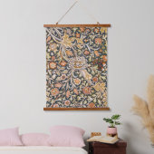 William Morris Trent Garden Flower Pattern Classic Hangend Wandkleed (Slaapkamer)