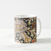 William Morris Trent Garden Flower Pattern Classic Koffiemok (Voorkant rechts)