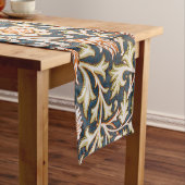 William Morris Trent Garden Flower Pattern Classic Korte Tafelloper (Voorbeeld)