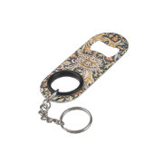 William Morris Trent Garden Flower Pattern Classic Mini Flessenopener (Achterkant Gekanteld)