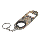 William Morris Trent Garden Flower Pattern Classic Mini Flessenopener (Voorkant Gekanteld)