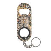 William Morris Trent Garden Flower Pattern Classic Mini Flessenopener (Achterkant)