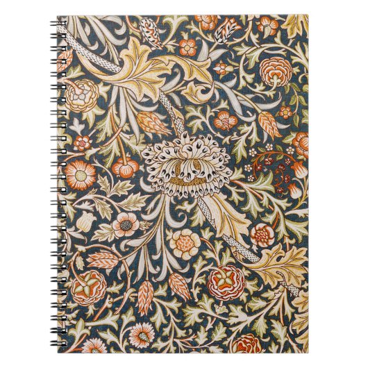 William Morris Trent Garden Flower Pattern Classic Notitieboek (Voorkant)