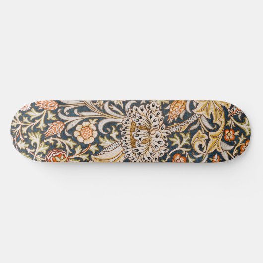 William Morris Trent Garden Flower Pattern Classic Persoonlijk Skateboard (Horizontaal)