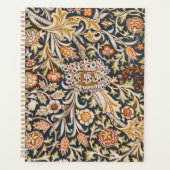 William Morris Trent Garden Flower Pattern Classic Planner (Voorkant)