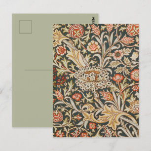 William Morris Trent Tuin Bloem Classic Botanic Briefkaart