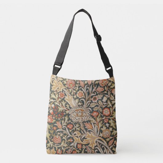 William Morris Trent Tuin Bloem Classic Botanic Crossbody Tas (Voorkant)